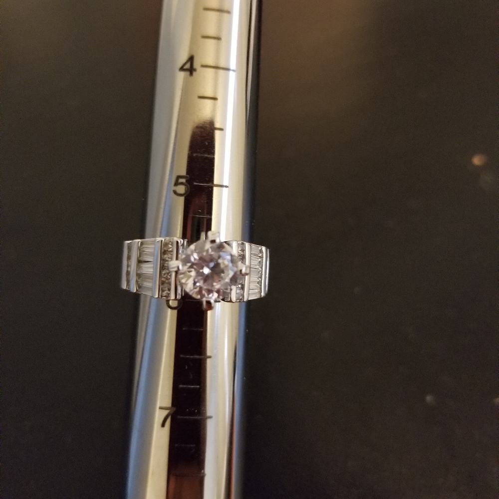 CZ Silver Ring - Picture 3 of 3